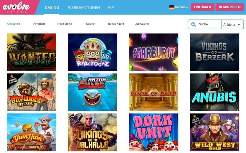 Evolve casino - Découvrez Votre Prochain Casino En Ligne avec Evolve Casino France